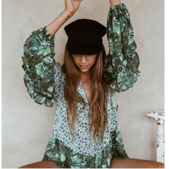 Spell Tops Spell Designs Winona Blouse Ivy Green Poshmark